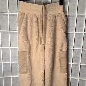 Cozy Beige Track Pants